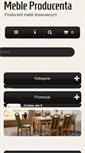 Mobile Screenshot of mebleproducenta.com
